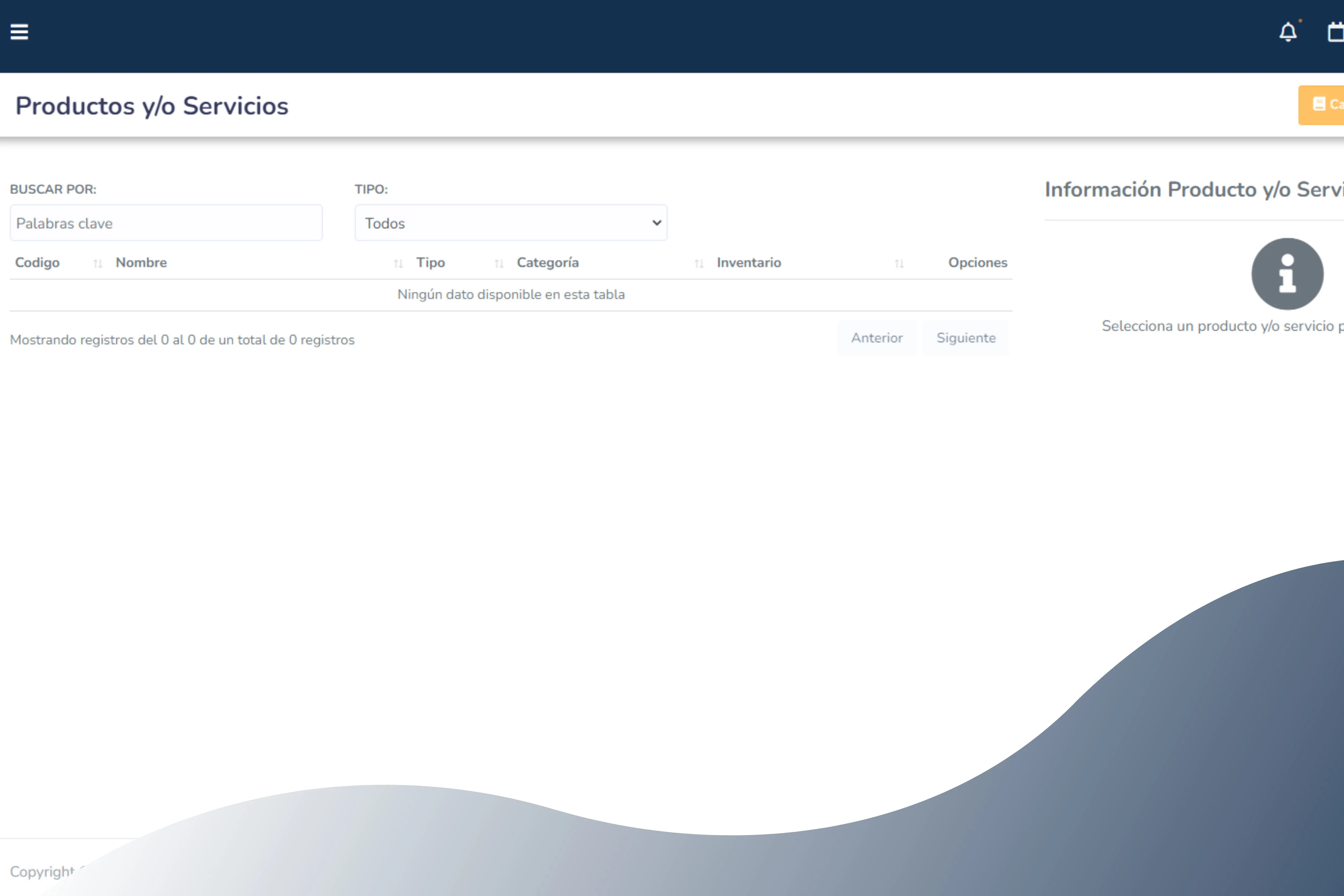 sistema para compras